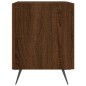 vidaXL Mesita noche 2 uds madera ingeniería marrón roble 40x35x47,5 cm vidaXL Mesita noche 2 uds madera ingeniería marrón roble 40x35x47,5 cm