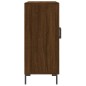 vidaXL Aparador de madera de ingeniería marrón roble 90x34x80 cm vidaXL Aparador de madera de ingeniería marrón roble 90x34x80 cm