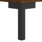 vidaXL Aparador de madera de ingeniería marrón roble 90x34x80 cm vidaXL Aparador de madera de ingeniería marrón roble 90x34x80 cm