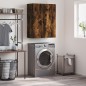 vidaXL Armario de pared roble ahumado 69,5x34x90 cm vidaXL Armario de pared roble ahumado 69,5x34x90 cm