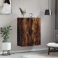 vidaXL Armario de pared roble ahumado 69,5x34x90 cm vidaXL Armario de pared roble ahumado 69,5x34x90 cm
