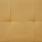 vidaXL Sofá cama con dos almohadas de poliéster amarillo vidaXL Sofá cama con dos almohadas de poliéster amarillo