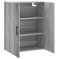 vidaXL Armario de pared gris Sonoma 69,5x34x90 cm vidaXL Armario de pared gris Sonoma 69,5x34x90 cm