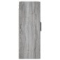 vidaXL Armario de pared gris Sonoma 69,5x34x90 cm vidaXL Armario de pared gris Sonoma 69,5x34x90 cm