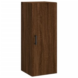 vidaXL Armario de pared marrón roble 34,5x34x90 cm