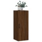 vidaXL Armario de pared marrón roble 34,5x34x90 cm vidaXL Armario de pared marrón roble 34,5x34x90 cm