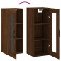 vidaXL Armario de pared marrón roble 34,5x34x90 cm vidaXL Armario de pared marrón roble 34,5x34x90 cm