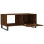 vidaXL Mesa de centro madera contrachapada roble marrón 90x50x40 cm vidaXL Mesa de centro madera contrachapada roble marrón 90x50x40 cm