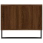 vidaXL Mesa de centro madera contrachapada roble marrón 90x50x40 cm vidaXL Mesa de centro madera contrachapada roble marrón 90x50x40 cm