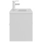 vidaXL Mueble con lavabo madera de ingeniería blanco vidaXL Mueble con lavabo madera de ingeniería blanco