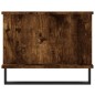 vidaXL Mesa de centro madera contrachapada roble ahumado 90x50x40 cm