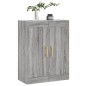 vidaXL Armario de pared madera ingeniería gris Sonoma 69,5x34x90 cm vidaXL Armario de pared madera ingeniería gris Sonoma 69,5x34x90 cm
