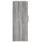 vidaXL Armario de pared madera ingeniería gris Sonoma 69,5x34x90 cm vidaXL Armario de pared madera ingeniería gris Sonoma 69,5x34x90 cm