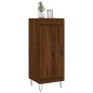vidaXL Aparador madera de ingeniería marrón roble 34,5x34x90 cm vidaXL Aparador madera de ingeniería marrón roble 34,5x34x90 cm