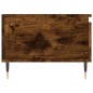 vidaXL Mesa de centro madera contrachapada roble ahumado 90x50x36,5 cm vidaXL Mesa de centro madera contrachapada roble ahumado 90x50x36,5 cm