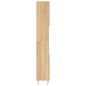 vidaXL Armario de baño madera contrachapada roble Sonoma 30x30x190 cm vidaXL Armario de baño madera contrachapada roble Sonoma 30x30x190 cm