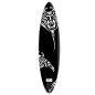 vidaXL Juego de tabla de paddle surf hinchable negro 320x76x15 cm vidaXL Juego de tabla de paddle surf hinchable negro 320x76x15 cm