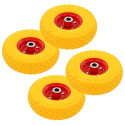 vidaXL Ruedas de carrito de sacos 4 unidades goma 3.00-4 (245x82)