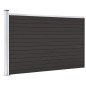 vidaXL Panel de valla WPC negro 175x105 cm vidaXL Panel de valla WPC negro 175x105 cm