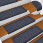 vidaXL Alfombrillas de escalera 10 unidades gris antracita 65x21x4 cm vidaXL Alfombrillas de escalera 10 unidades gris antracita 65x21x4 cm