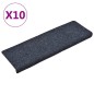 vidaXL Alfombrillas de escalera 10 unidades gris antracita 65x21x4 cm vidaXL Alfombrillas de escalera 10 unidades gris antracita 65x21x4 cm