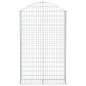 vidaXL Cesta gaviones forma arco hierro galvanizado 100x30x160/180 cm vidaXL Cesta gaviones forma arco hierro galvanizado 100x30x160/180 cm