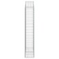 vidaXL Cesta gaviones forma arco hierro galvanizado 100x30x160/180 cm vidaXL Cesta gaviones forma arco hierro galvanizado 100x30x160/180 cm