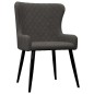 vidaXL Sillas de comedor 2 unidades de terciopelo gris