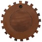 vidaXL Espejo de pared de madera reciclada maciza 50 cm vidaXL Espejo de pared de madera reciclada maciza 50 cm