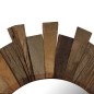 vidaXL Espejo de pared de madera reciclada maciza 50 cm vidaXL Espejo de pared de madera reciclada maciza 50 cm