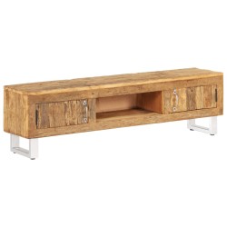 vidaXL Mueble de TV madera maciza reciclada 140x30x40cm