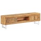vidaXL Mueble de TV madera maciza reciclada 140x30x40cm