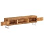 vidaXL Mueble de TV madera maciza reciclada 140x30x40cm