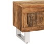vidaXL Mueble de TV madera maciza reciclada 140x30x40cm