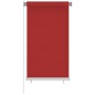 vidaXL Persiana enrollable de jardín HDPE rojo 80x140 cm vidaXL Persiana enrollable de jardín HDPE rojo 80x140 cm