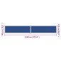 vidaXL Toldo lateral retráctil azul 180x1200 cm vidaXL Toldo lateral retráctil azul 180x1200 cm