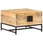 vidaXL Mesa de centro madera maciza de mango 67x67x45 cm vidaXL Mesa de centro madera maciza de mango 67x67x45 cm