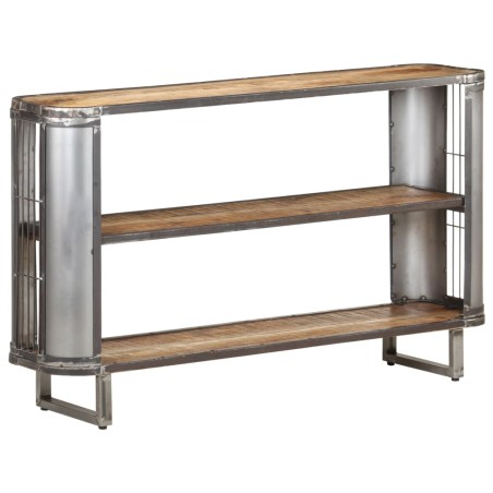 vidaXL Aparador de madera maciza de mango 120x30x73 cm