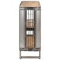 vidaXL Aparador de madera maciza de mango 120x30x73 cm vidaXL Aparador de madera maciza de mango 120x30x73 cm