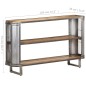 vidaXL Aparador de madera maciza de mango 120x30x73 cm vidaXL Aparador de madera maciza de mango 120x30x73 cm