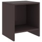 vidaXL Mesitas de noche 2 uds madera de pino marrón oscuro 35x30x40 cm vidaXL Mesitas de noche 2 uds madera de pino marrón oscuro 35x30x40 cm