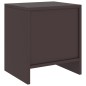 vidaXL Mesitas de noche 2 uds madera de pino marrón oscuro 35x30x40 cm vidaXL Mesitas de noche 2 uds madera de pino marrón oscuro 35x30x40 cm