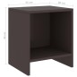 vidaXL Mesitas de noche 2 uds madera de pino marrón oscuro 35x30x40 cm vidaXL Mesitas de noche 2 uds madera de pino marrón oscuro 35x30x40 cm