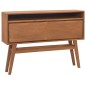 vidaXL Mesa consola de madera maciza de teca 110x30x79 cm vidaXL Mesa consola de madera maciza de teca 110x30x79 cm
