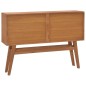 vidaXL Mesa consola de madera maciza de teca 110x30x79 cm vidaXL Mesa consola de madera maciza de teca 110x30x79 cm