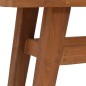 vidaXL Mesa consola de madera maciza de teca 110x30x79 cm vidaXL Mesa consola de madera maciza de teca 110x30x79 cm