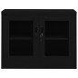 vidaXL Armario de oficina de acero negro 90x40x70 cm vidaXL Armario de oficina de acero negro 90x40x70 cm
