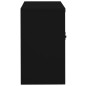 vidaXL Armario de oficina de acero negro 90x40x70 cm vidaXL Armario de oficina de acero negro 90x40x70 cm