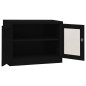 vidaXL Armario de oficina de acero negro 90x40x70 cm vidaXL Armario de oficina de acero negro 90x40x70 cm
