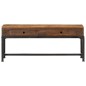 vidaXL Mueble de TV madera maciza reciclada 110x30x46 cm vidaXL Mueble de TV madera maciza reciclada 110x30x46 cm